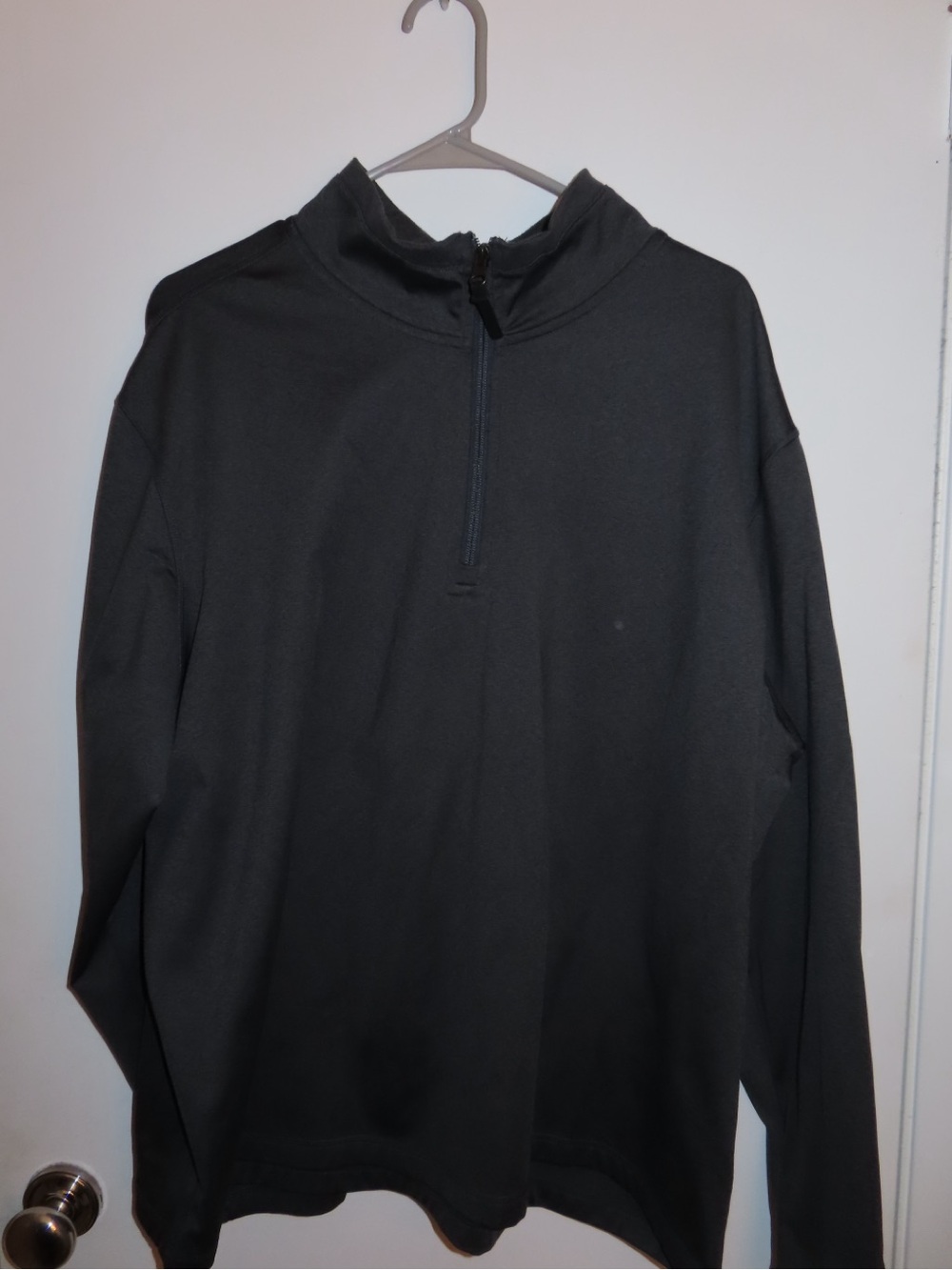 32 Degrees Heather Gray Fleece Half-Zip Pullover